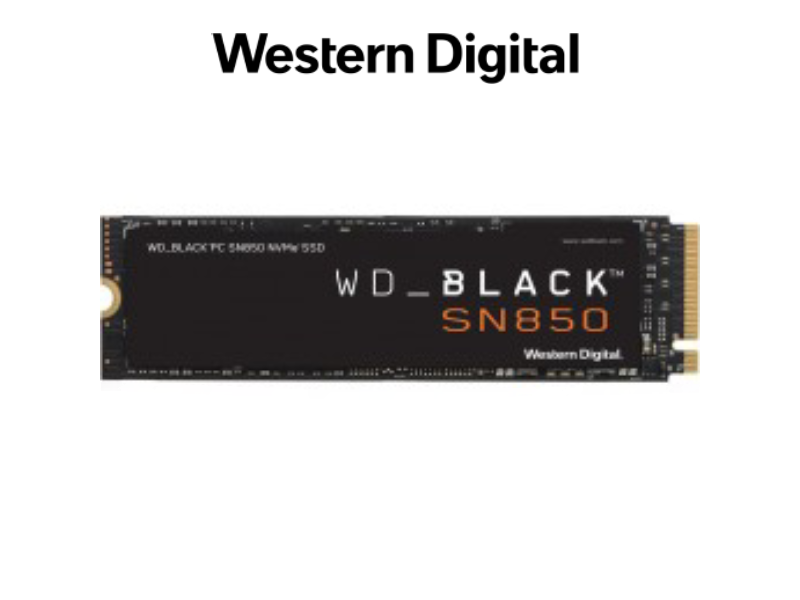 DISCO SOLIDO 1TB M.2 NVME BLACK SN850 WESTERN DIGITAL